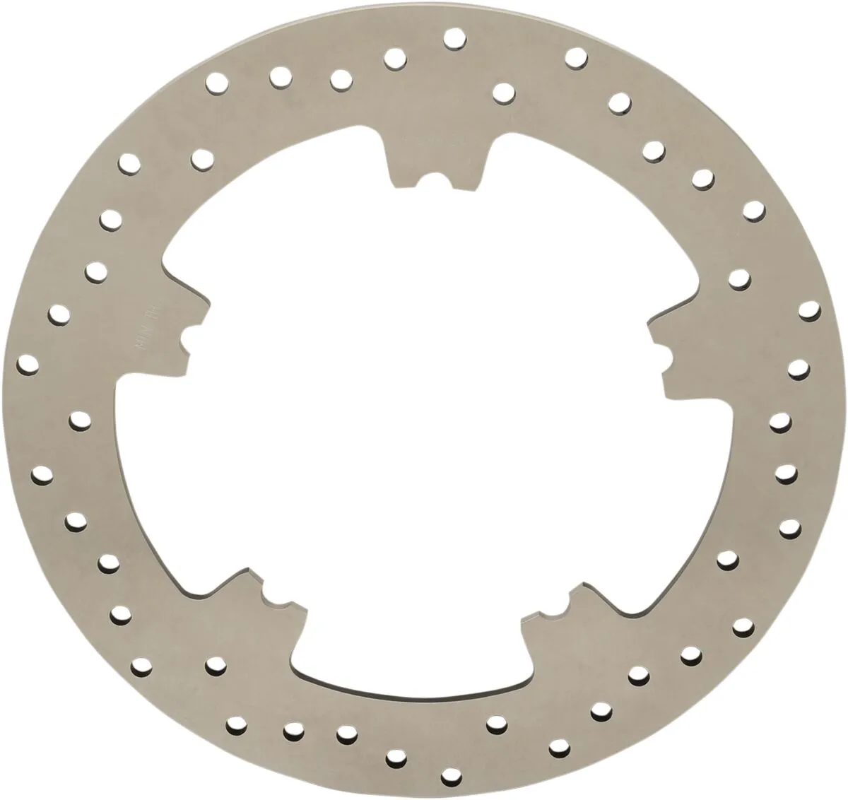 Disque de frein percé en acier inoxydable Drag Specialties