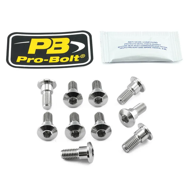 Kit de vis de fixation disque de frein inox PRO BOLT