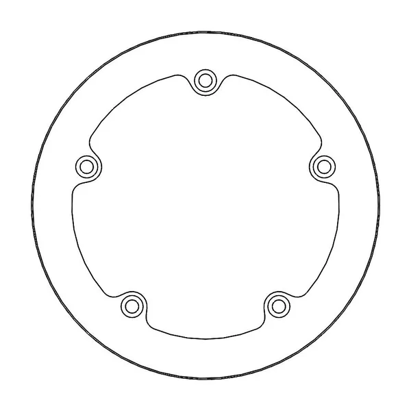 Disque de frein arrière Halo Mud BMW MOTO-MASTER - vue 2