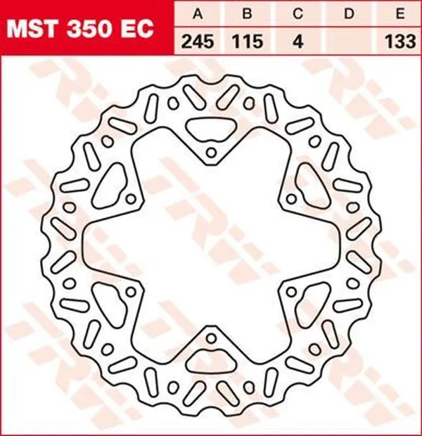 Disques de frein TRW EC