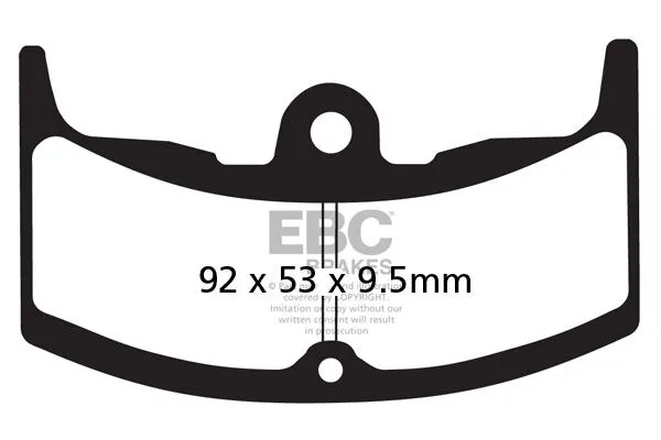 Plaquettes de frein EBC Standard 7871494