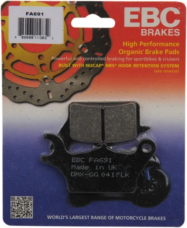 Plaquette de frein Standard EBC - vue 2
