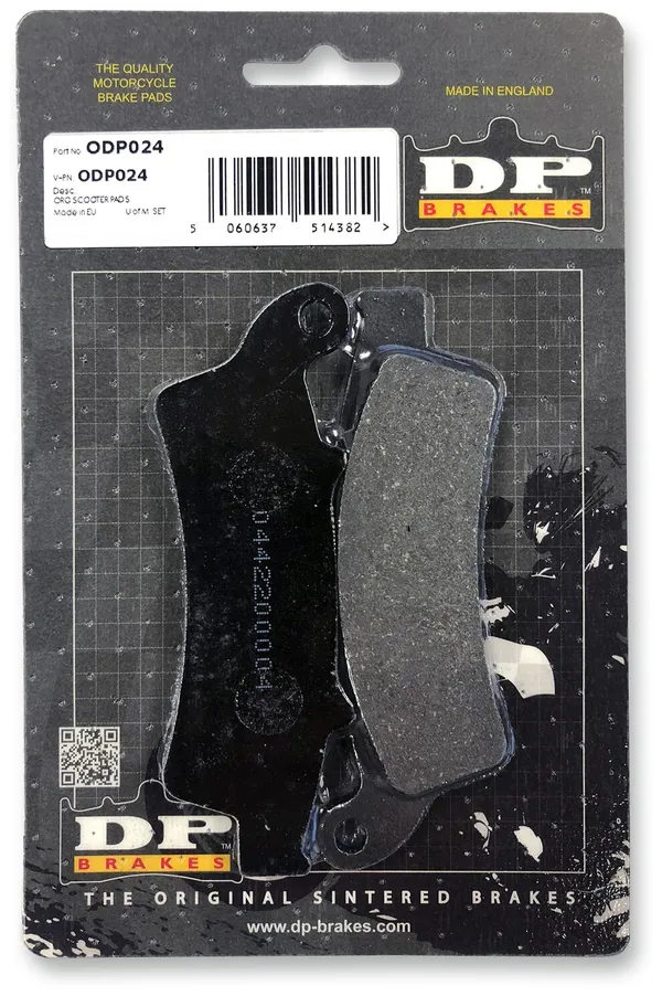 Plaquettes de frein organiques DP BRAKES ODP - vue 2
