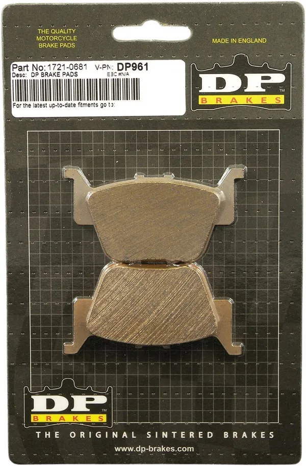 Plaquettes de frein métalliques frittées DP BRAKES ATV/UTV - vue 2