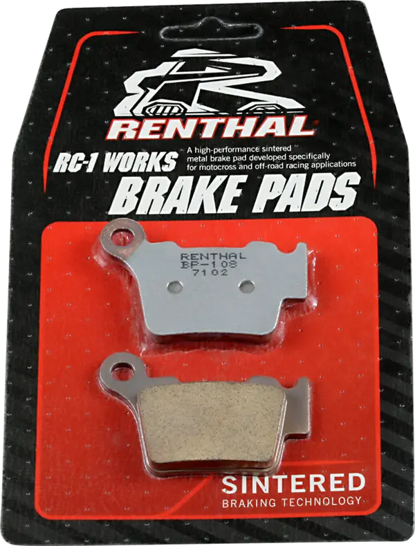 Plaquettes de frein BP-108 Renthal - vue 2