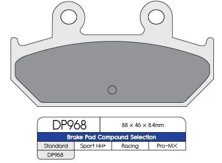 Plaquettes de frein DP BRAKES Suz