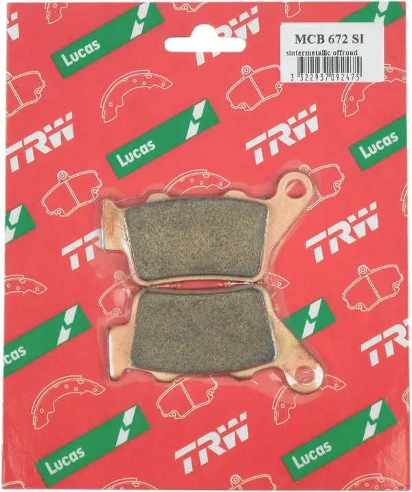 Plaquettes de frein off-road frittées série SI TRW - vue 3