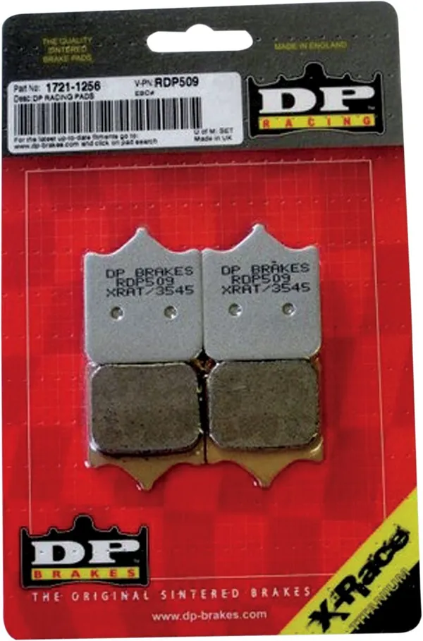 Plaquettes de frein frittées titane DP BRAKES RDP X-Race - vue 2