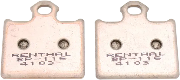 Plaquettes de frein Renthal RC-1 Works - vue 2