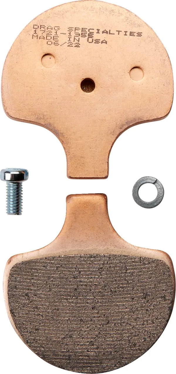 Plaquettes de frein en métal fritté DRAG SPECIALTIES pour Harley/Buell