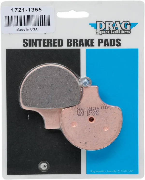 Plaquettes de frein en métal fritté DRAG SPECIALTIES pour Harley/Buell - vue 2