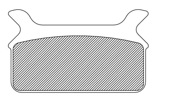 Plaquettes de frein en métal fritté DRAG SPECIALTIES pour Harley/Buell - vue 2