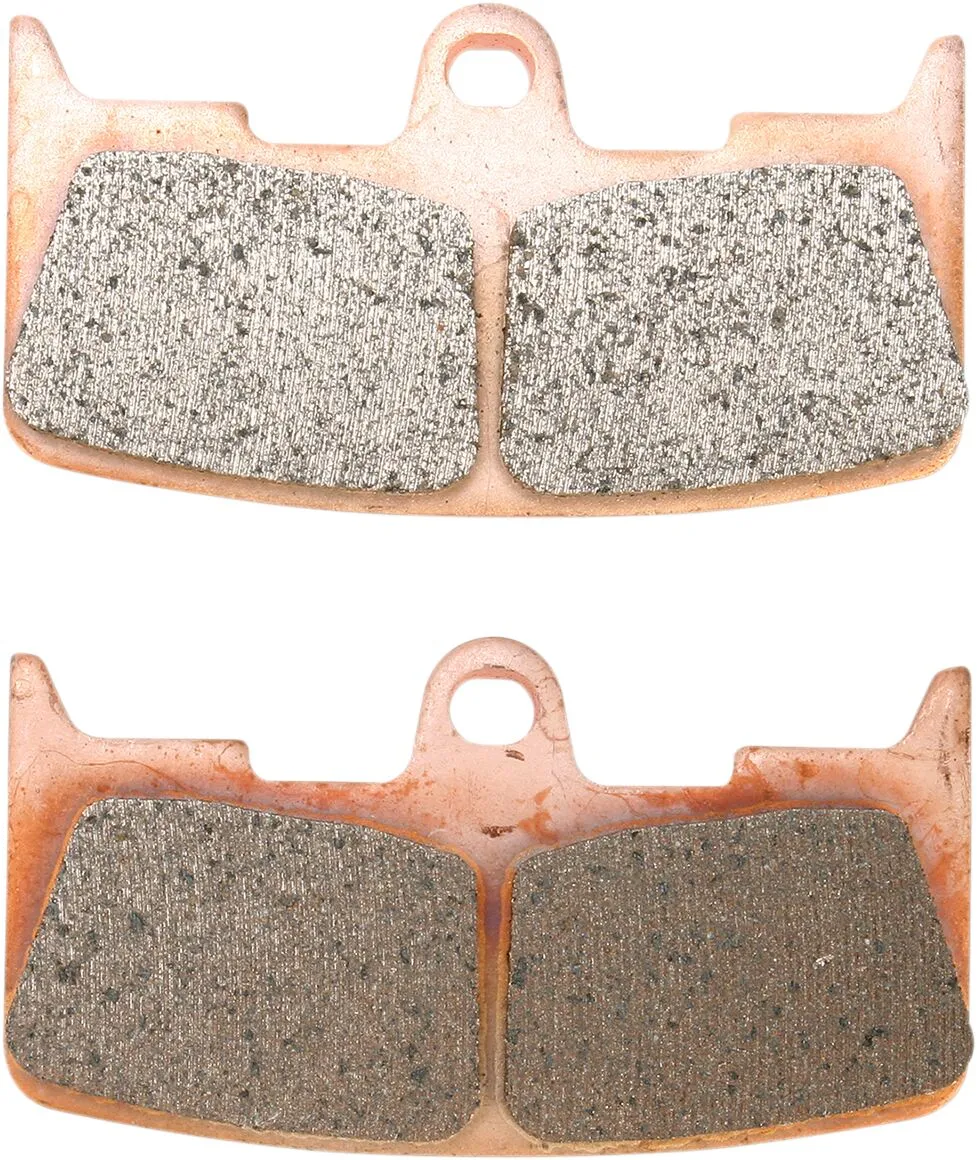 Plaquettes de frein métal fritté premium Drag Specialties pour Harley/Buell
