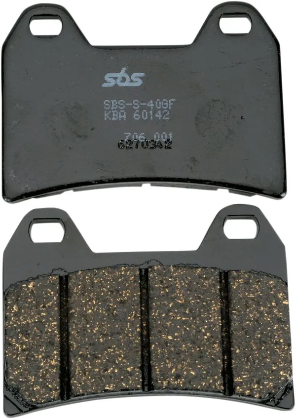 Plaquettes de frein SBS 706HF - vue 2