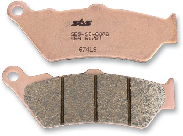 Plaquettes de frein SBS 674 (LS) - vue 2