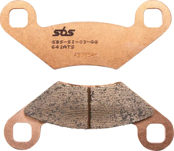 Plaquettes de frein SBS métal fritté tout-terrain ATS