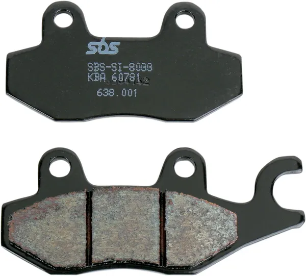 Plaquettes de frein arrière frittées SBS LS Street Excel