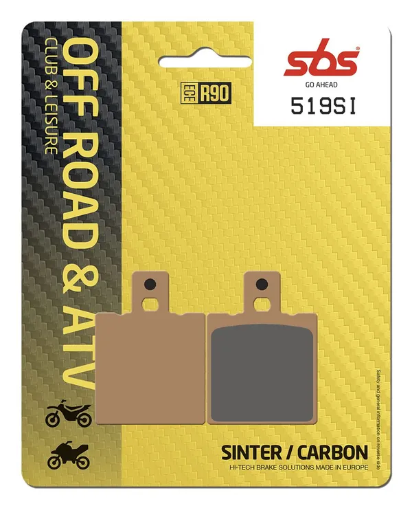 Plaquettes de frein frittées SBS SI Offroad