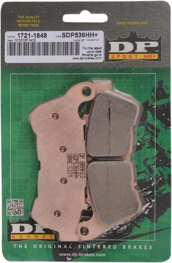 Plaquettes de frein en métal fritté DP BRAKES pour Harley/Buell - vue 2