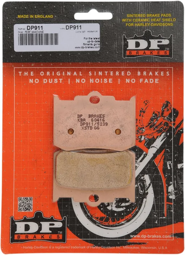 Plaquettes de frein d'étrier en métal fritté DP BRAKES - vue 2
