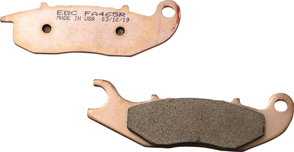 Plaquettes de frein métal fritté EBC - vue 2