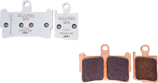 Plaquettes de frein céramique frittées HH GALFER - vue 3