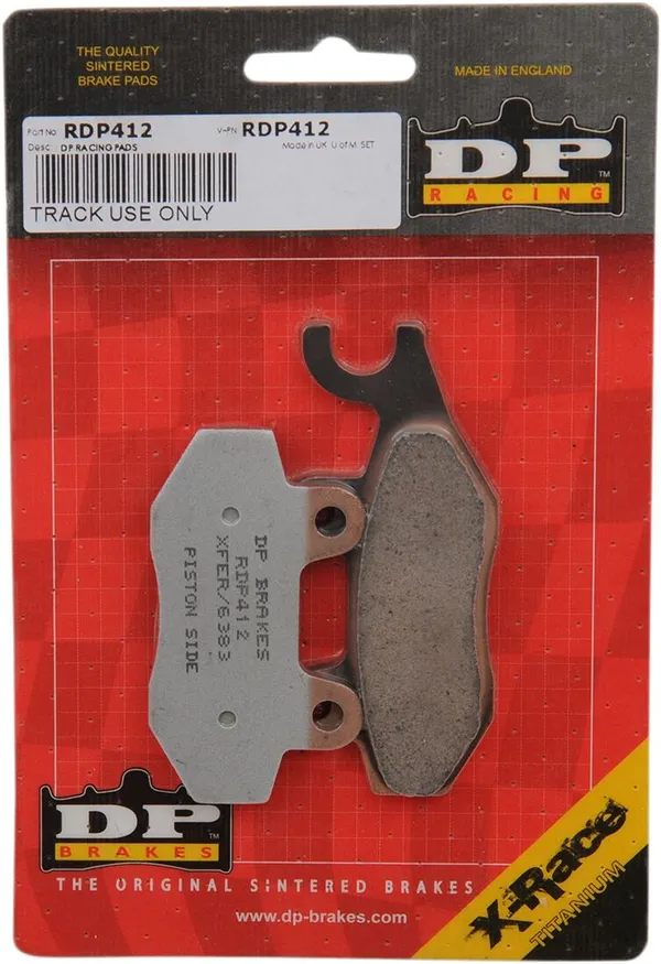 Plaquettes de frein frittées titane RDP X-Race DP BRAKES - vue 2