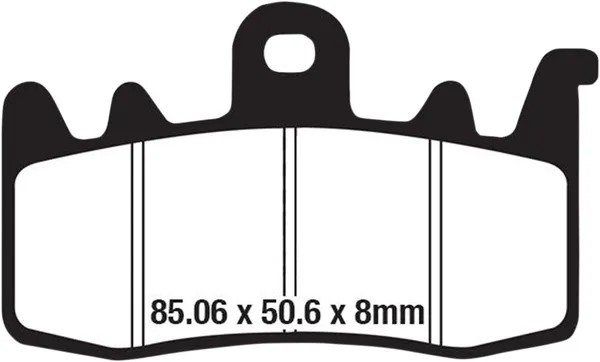 Plaquette de frein Sinter GPFAX EBC 7870123 - vue 2