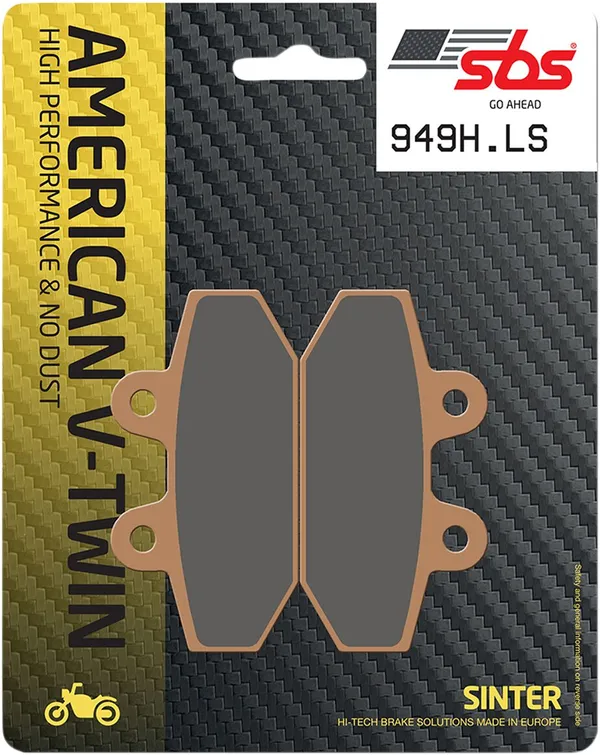 Plaquettes de frein arrière frittées SBS LS Street Excel - vue 2