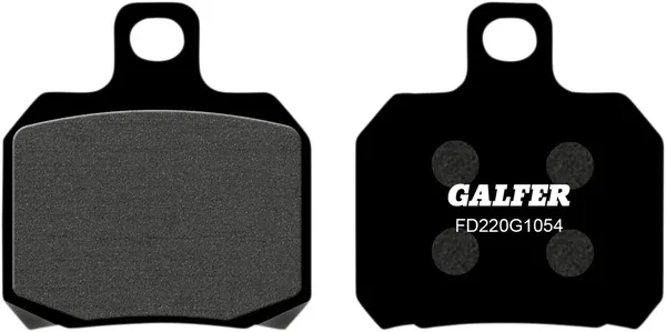 Plaquettes de frein semi-métalliques GALFER - vue 2