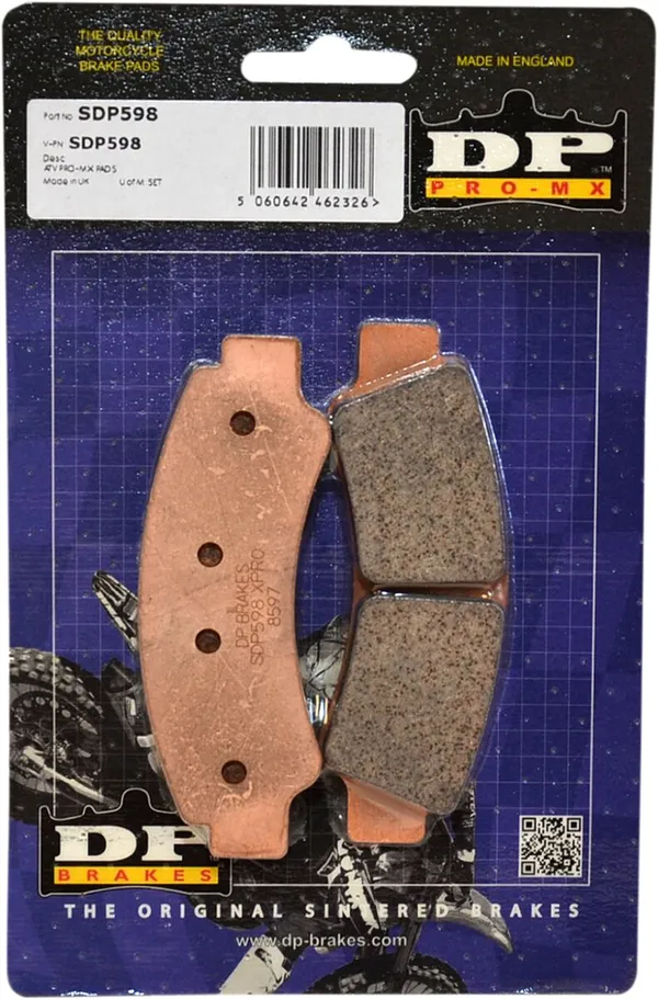 Plaquettes de frein DP BRAKES SDP Pro MX ultra performantes - vue 2
