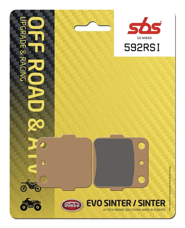Plaquettes de frein SBS RSI