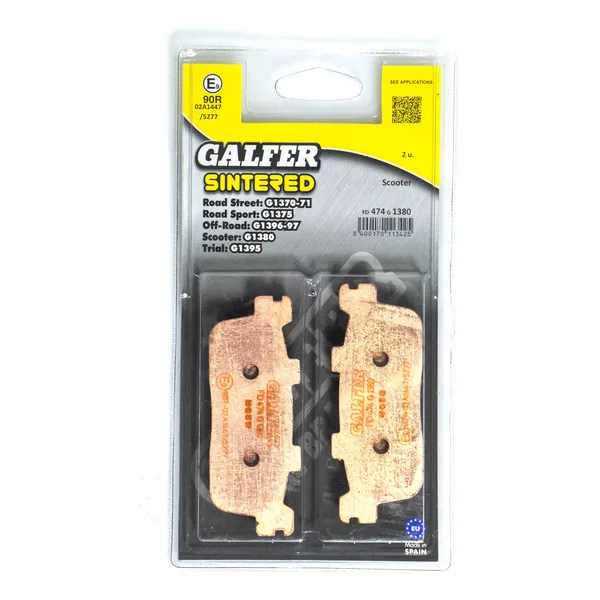 Plaquettes de frein frittées HH Galfer