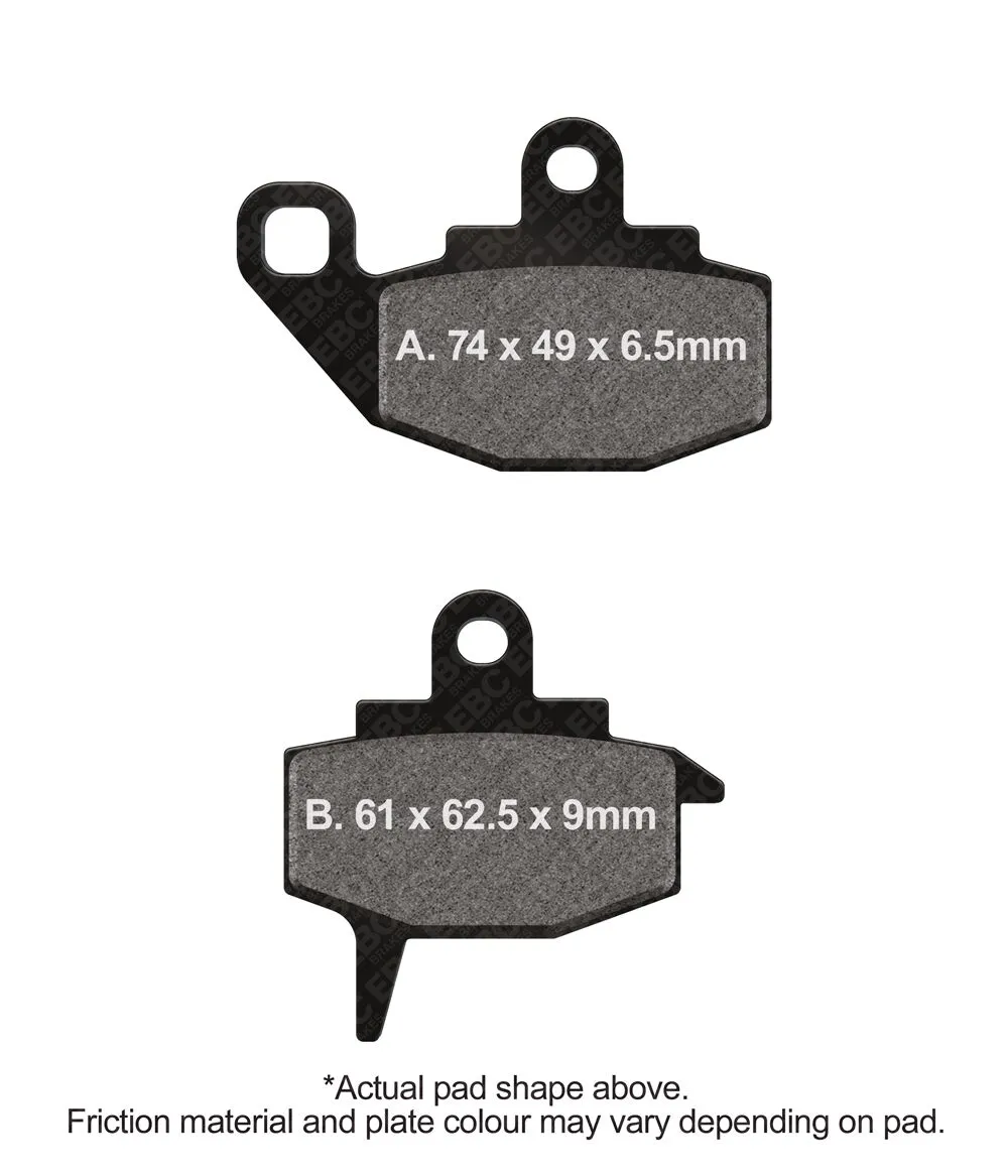 Plaquette de frein standard EBC 7871825