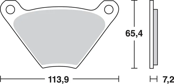 Plaquette de frein TRW 7370547 - vue 3