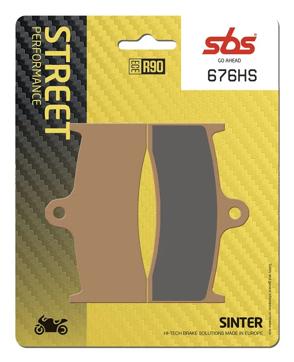 Plaquettes de frein SBS en métal fritté pour Harley/Buell