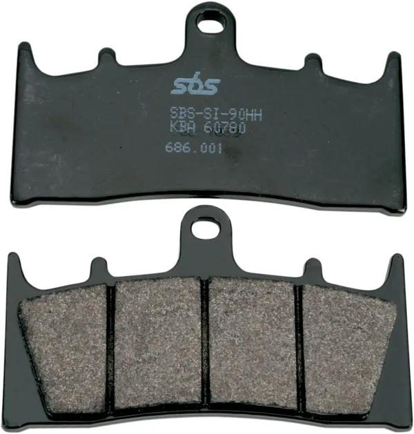 Plaquettes de frein avant frittées SBS HS Street Excel