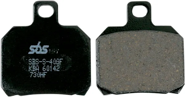 Plaquettes de frein céramique organiques SBS HF Street