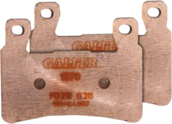 Plaquettes de frein en métal fritté HH Galfer - vue 3
