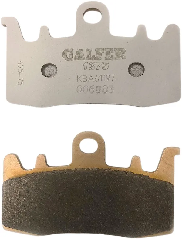 Plaquettes de frein céramique frittées HH GALFER - vue 3