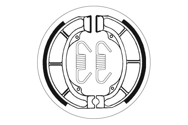 Mâchoires de frein SBS - vue 2