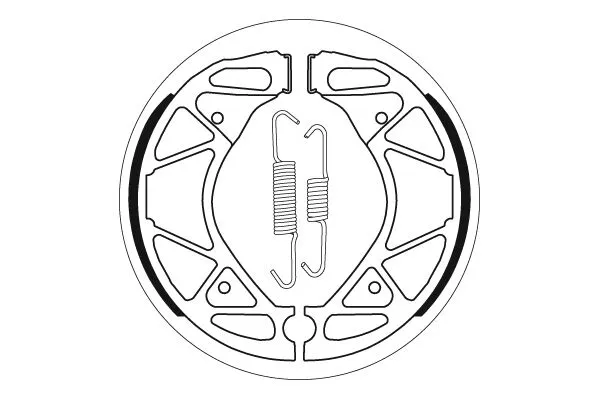 Mâchoires de frein SBS - vue 2