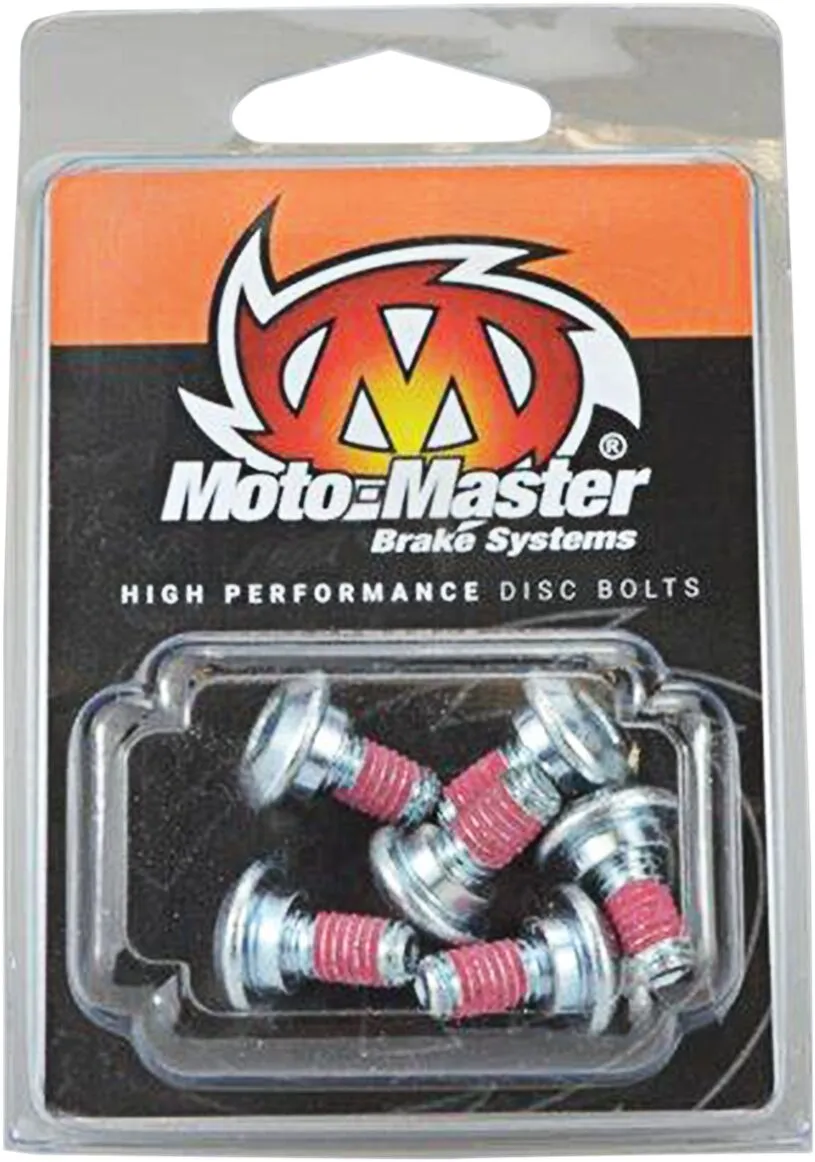 Jeu de boulons M6x13 à tête plate intérieur hexagonal MOTO-MASTER (6 pièces) - vue 2