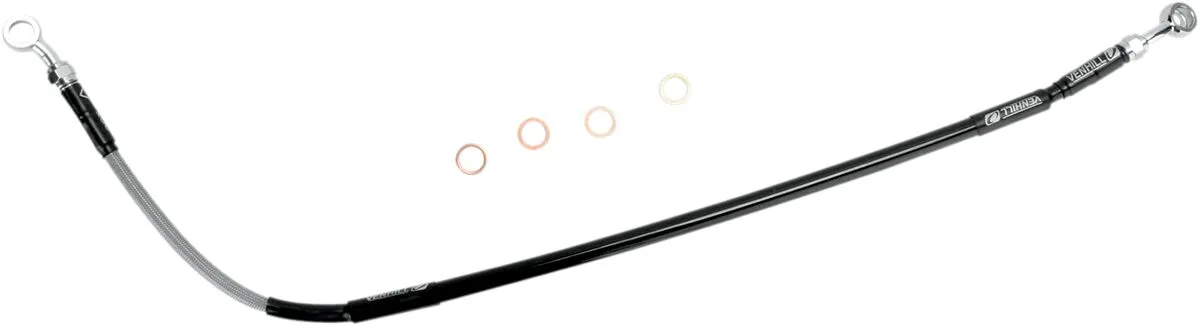 Durite de frein tressée inox Moose Offroad Hard-Parts