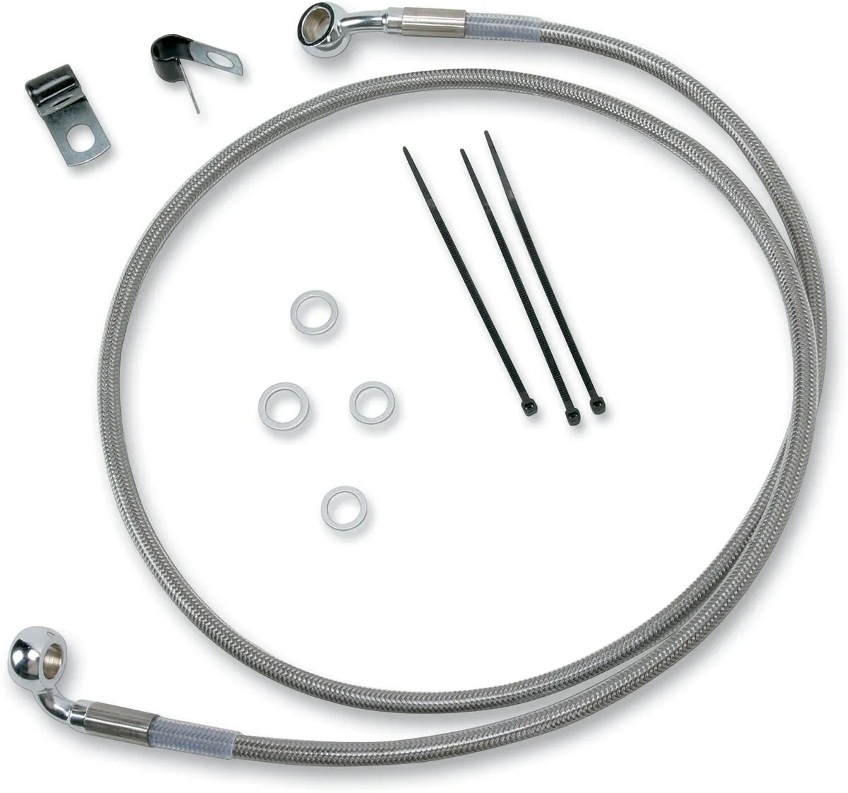 Kit de durites de frein en acier inoxydable rallongées DRAG SPECIALTIES
