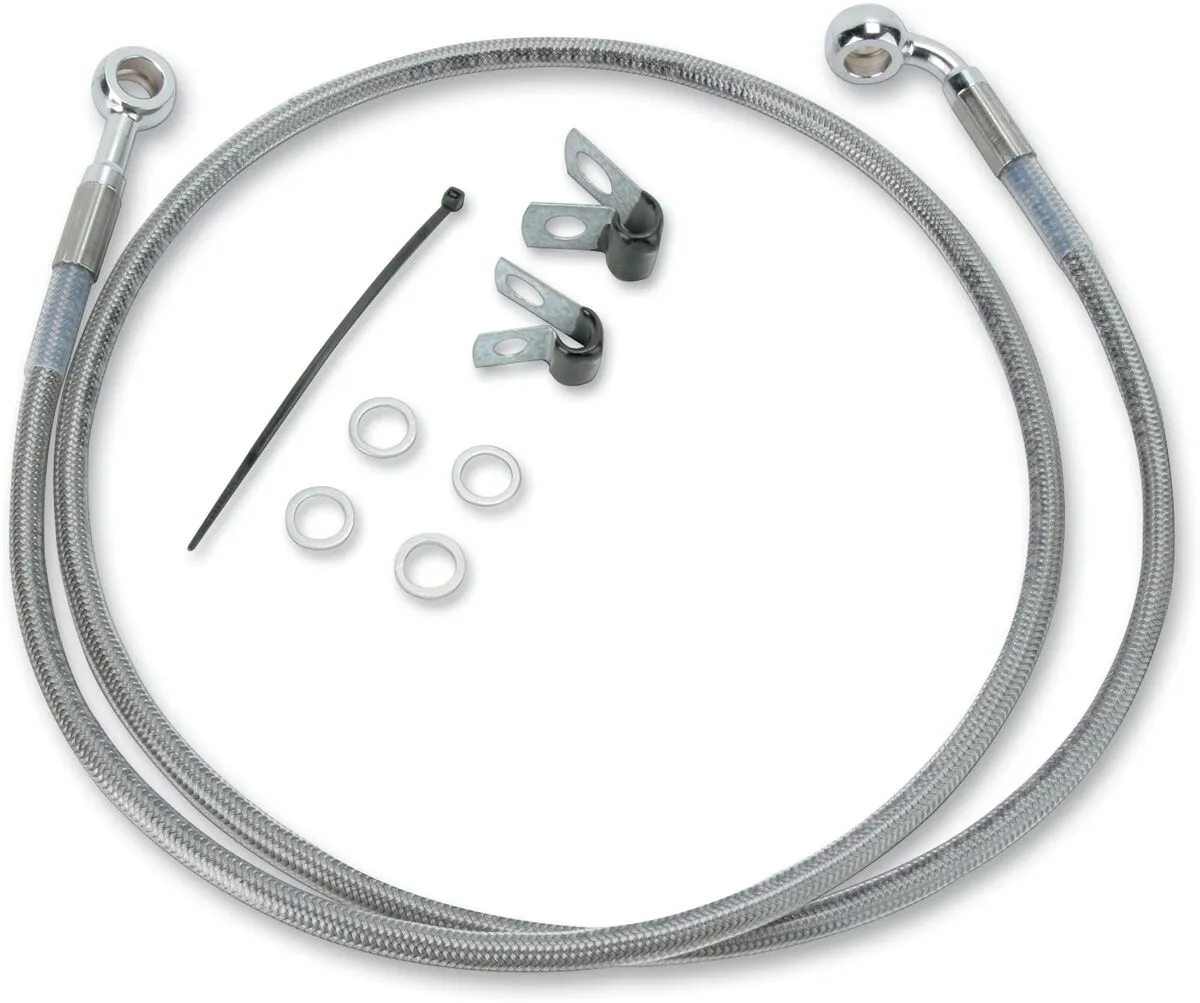 Kit de durites de frein en acier inoxydable rallongées DRAG SPECIALTIES