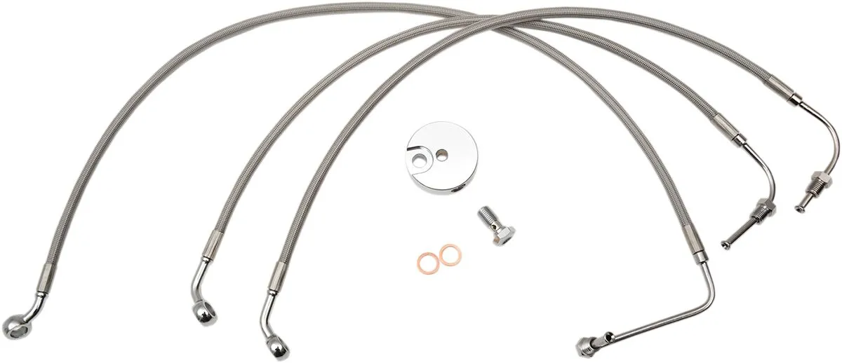 Kit de Durites de Frein Inox LA CHOPPERS