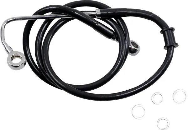 Durite de frein en acier inoxydable longueur étendue DRAG SPECIALTIES - vue 2