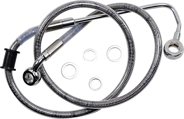 Durite de frein en acier inoxydable longueur étendue DRAG SPECIALTIES - vue 3