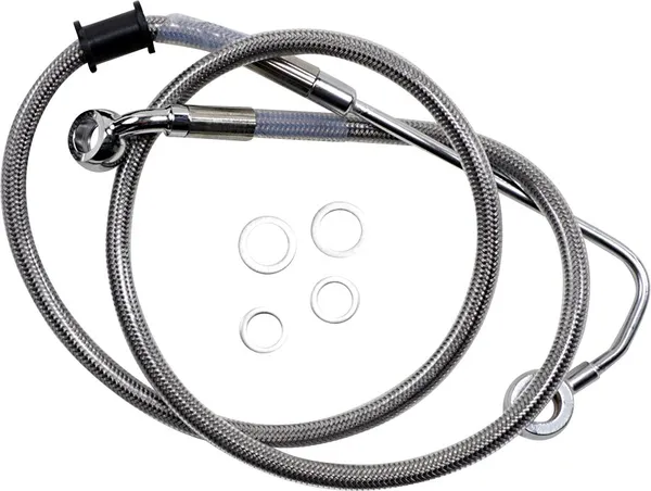 Durite de frein en acier inoxydable longueur étendue DRAG SPECIALTIES - vue 2